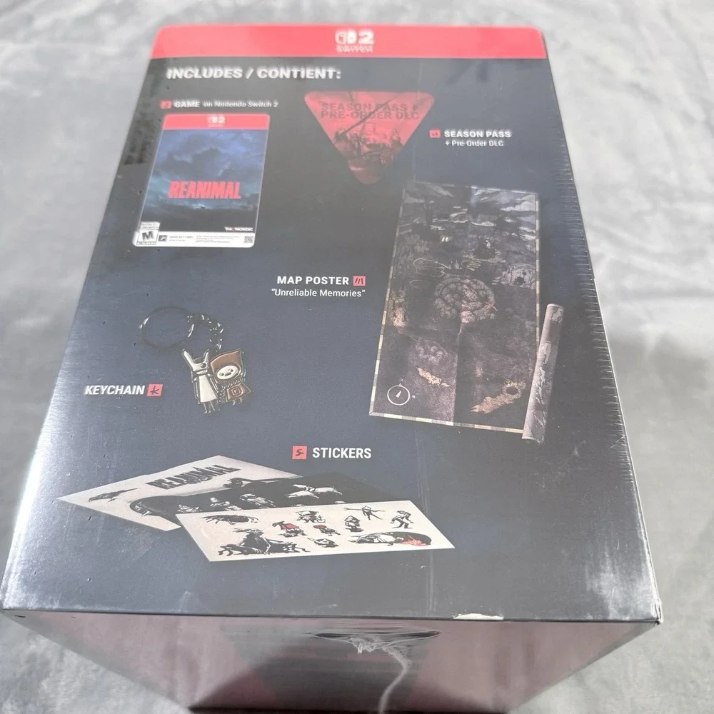 REANIMAL Collectors Edition Nintendo Switch 2 Tarsier THQ Limited 1593/5000 NEW